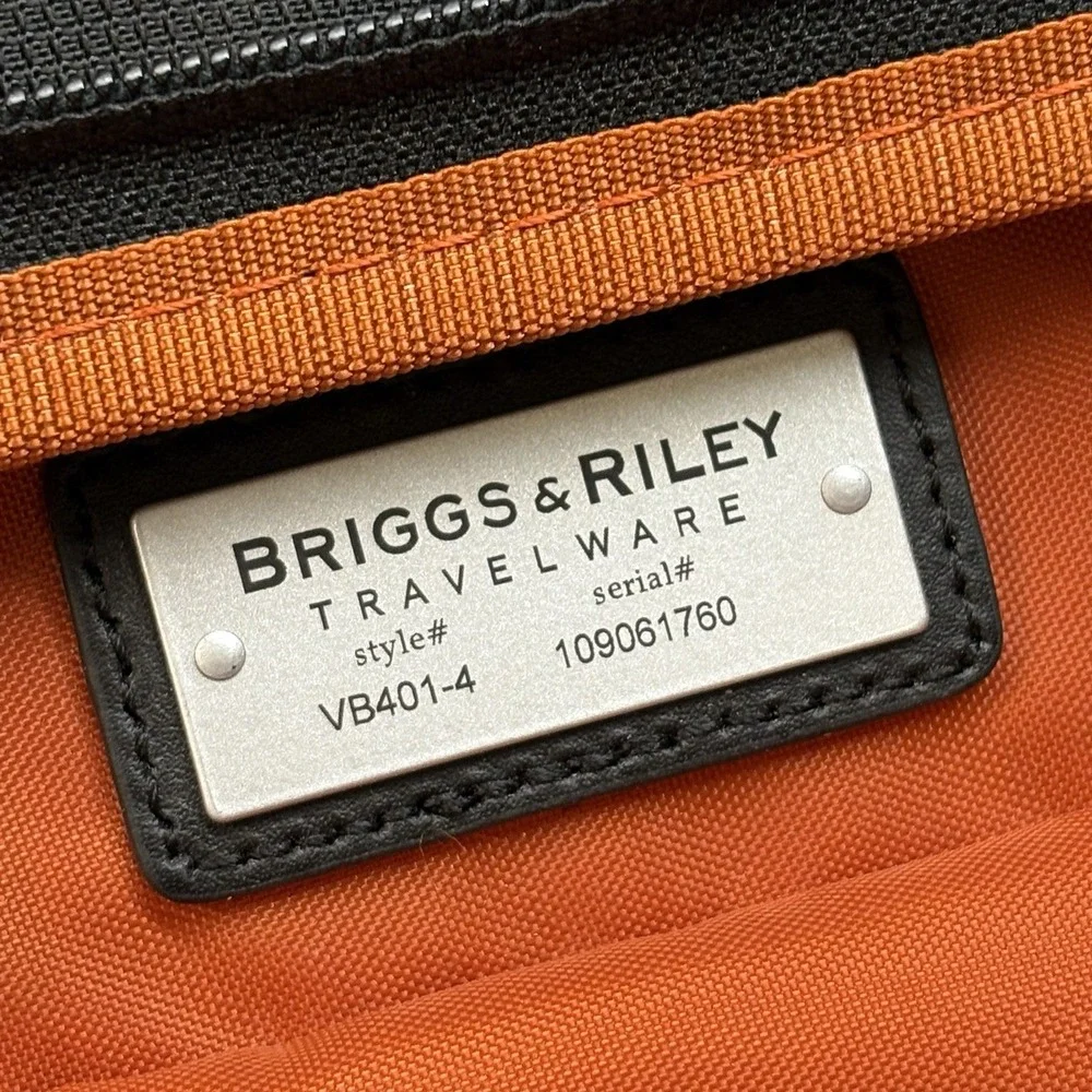 Briggs & Riley Verb Speedy Mini Laptop Bag Travel Briefcase School Black VB401-4